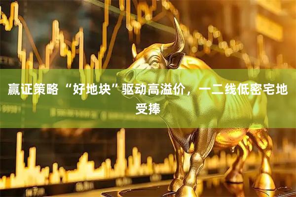 赢证策略 “好地块”驱动高溢价，一二线低密宅地受捧